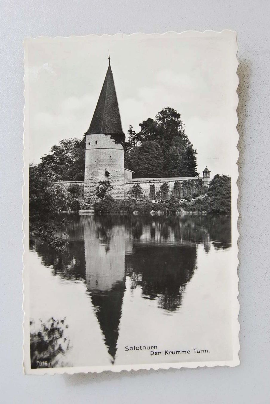 Cartes postales: AK Solothurn - der Krumme Turm – D'occasion à Rüfenacht BE par Toro06