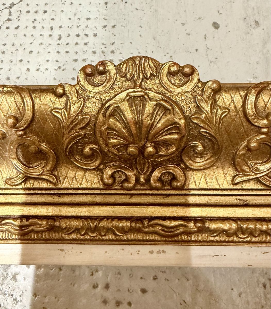 Dipinti: Cadre doré orné style baroque en bois – Usato da Genève venduto da mar_nd6c 4