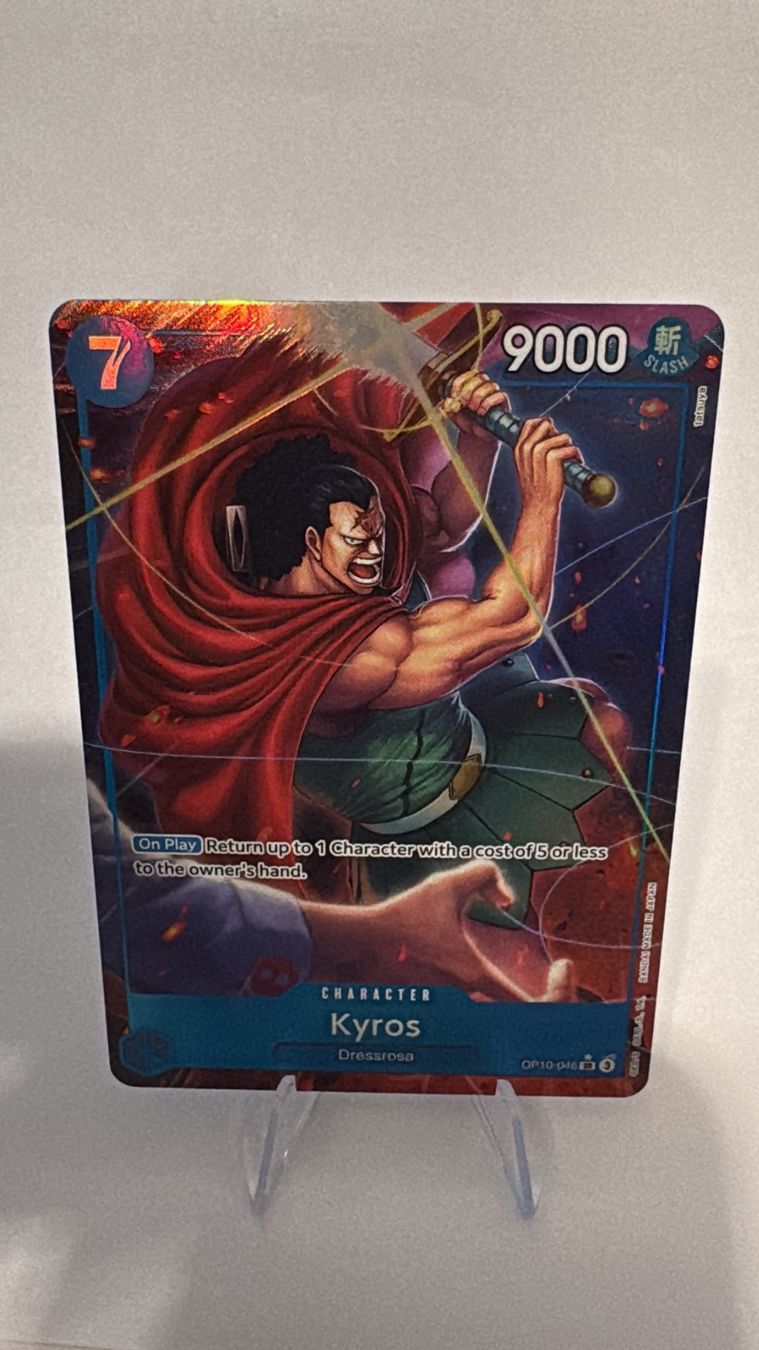 Bandai Carte collezionabili: One Piece TCG - OP10-046 Kyros – Nuovo (secondo la descrizione) da Birsfelden venduto da alex4127
