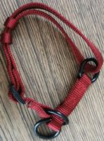 Hunde Halsband, Zugstopp, bordeauxrot, neuwertig 35cm