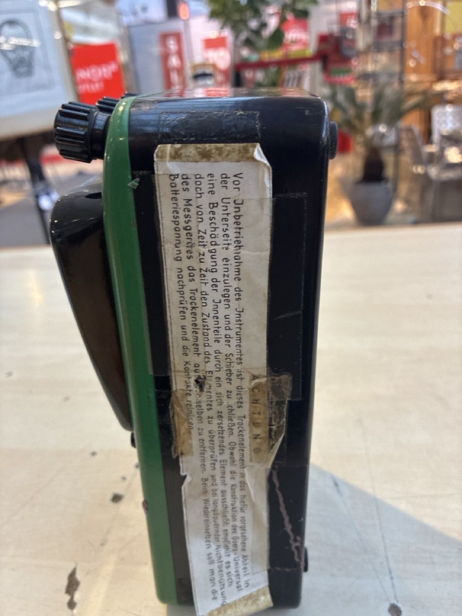 Misurare: Unigor 1 Multimeter, Vintage Messgerät – Usato da Dagmersellen venduto da casatualiq 3