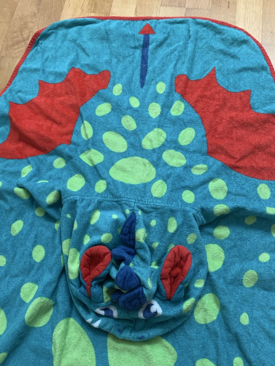 Serviettes de bain: Badeponcho Kinderponcho Badi Drache – D'occasion à Ostermundigen par des_t9vv 1
