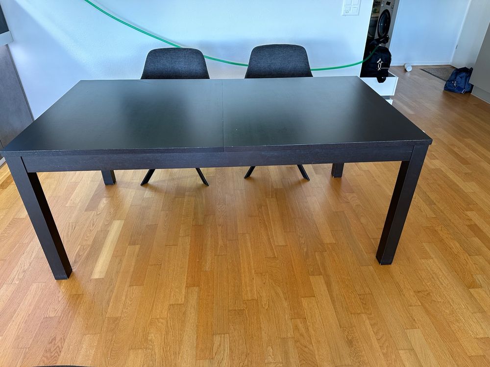 Esstisch IKEA Ausziehbar schwarz Kaufen auf Ricardo