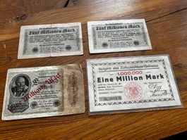 Reichsbanknoten und Notgeld
