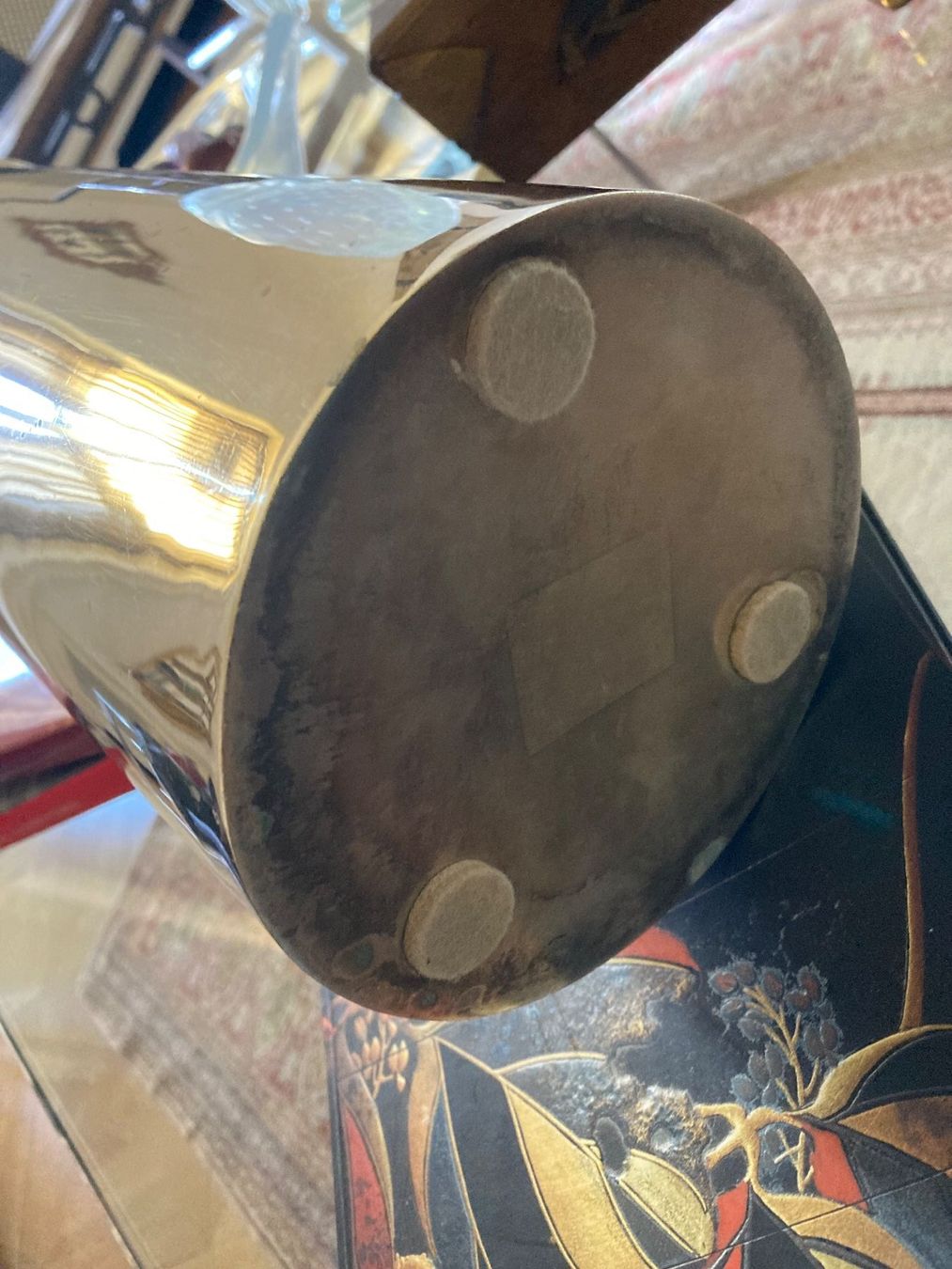 Vasi & Recipienti: WUNDERBARE, ELEGANTE VASE, VERSILBERT, H 40 cm – Usato da Zürich venduto da kostbares 3