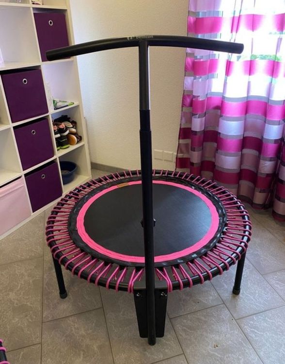 Seilringe, 36 Stk. für bellicon 112 cm, Beige, roter Clip (Gebraucht) in Ehrendingen für CHF 45