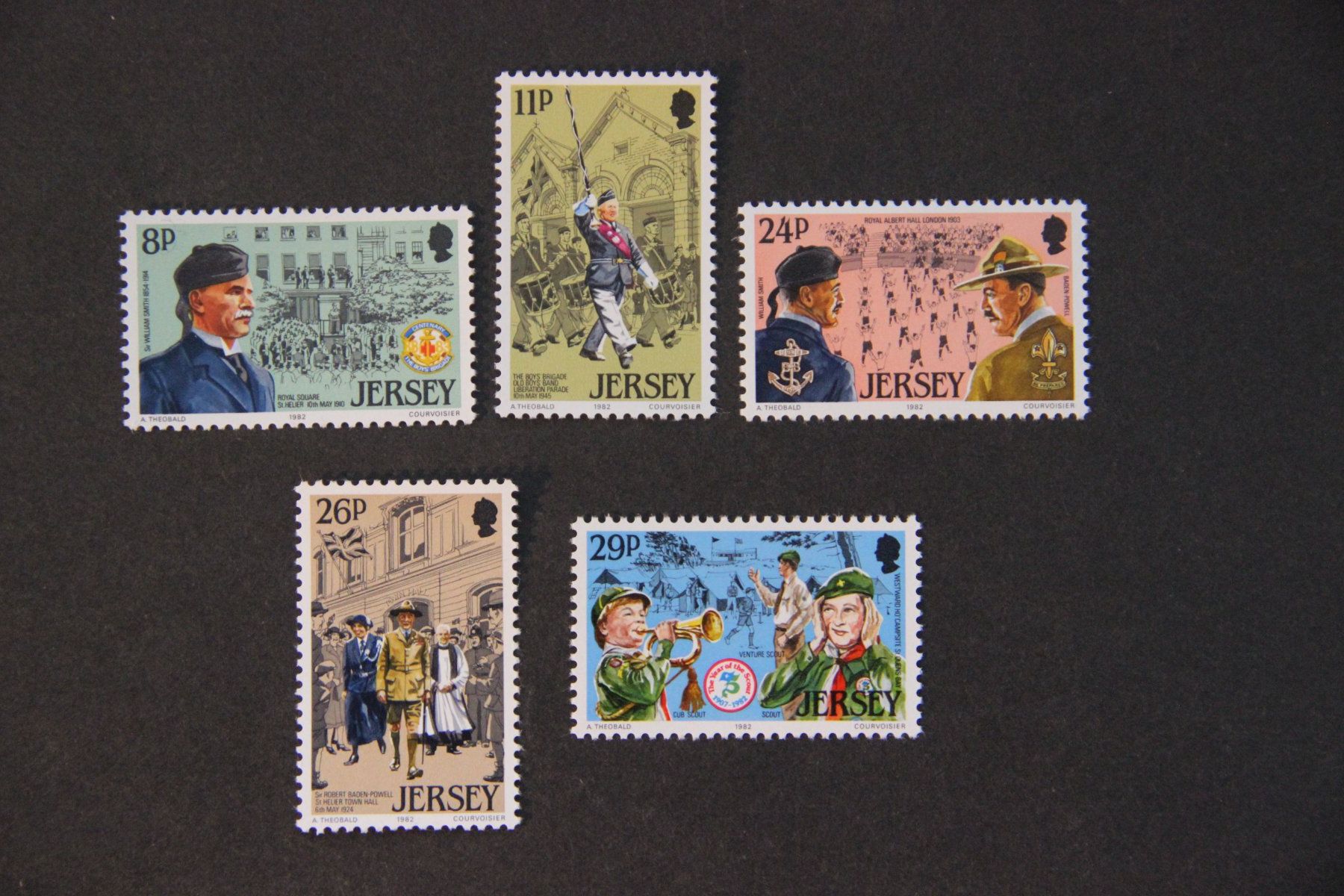 Tutti i francobolli: Jersey 1982 - Youth Organisation** – Nuovo (secondo la descrizione) da Jona venduto da Southafrica07