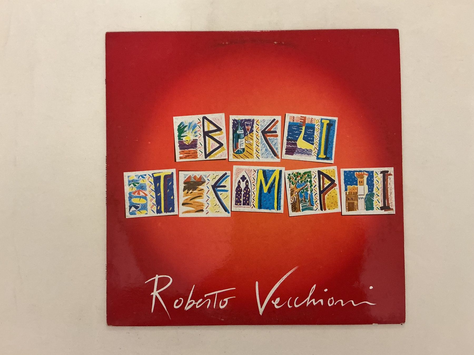 Dischi in vinile: Roberto Vecchioni LP - Bei Tempi – Usato da Winterthur venduto da Tumko-Vinyl