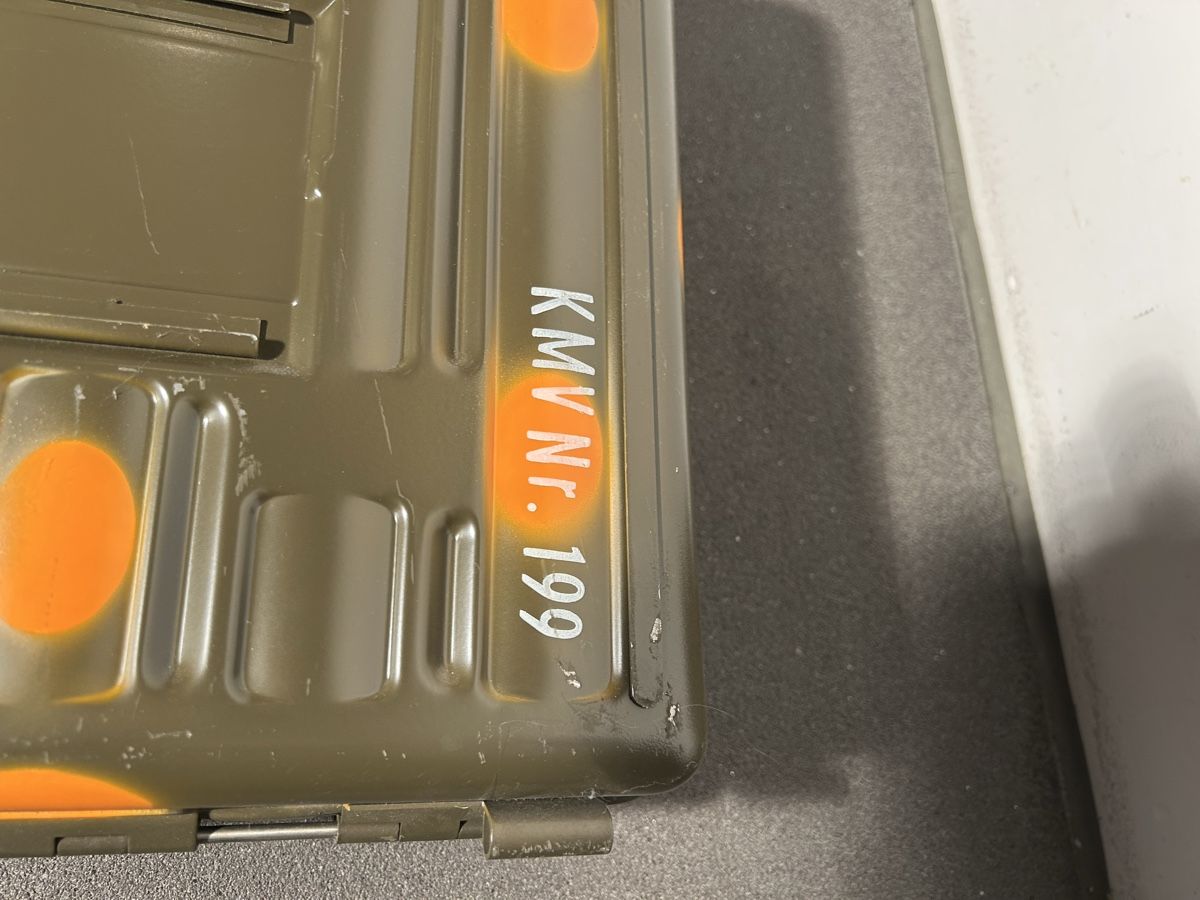Valigie: Armee Blechkoffer – Usato da Kreuzlingen venduto da Pix66 4
