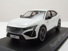 Peugeot 408 GT Hybrid seit 2023 Pearl weiss met. / schwarz