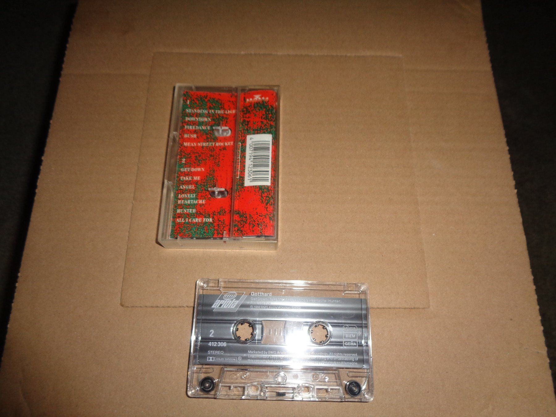 Musicassette: Gotthard /Gotthard Musikkassette -  1992 Rar!! – Nuovo (secondo la descrizione) da trimbach venduto da Stonehenge1955 1