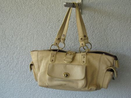 „Good Old Days“  Handtasche - Leder - Vintage-Look - wie neu