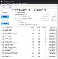 Disque dur ST20000NM007D-3DJ103 20TB bon état