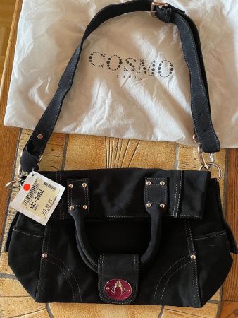 cosmo Handtasche Wildleder sac à main daim PN/NP 359 CHF