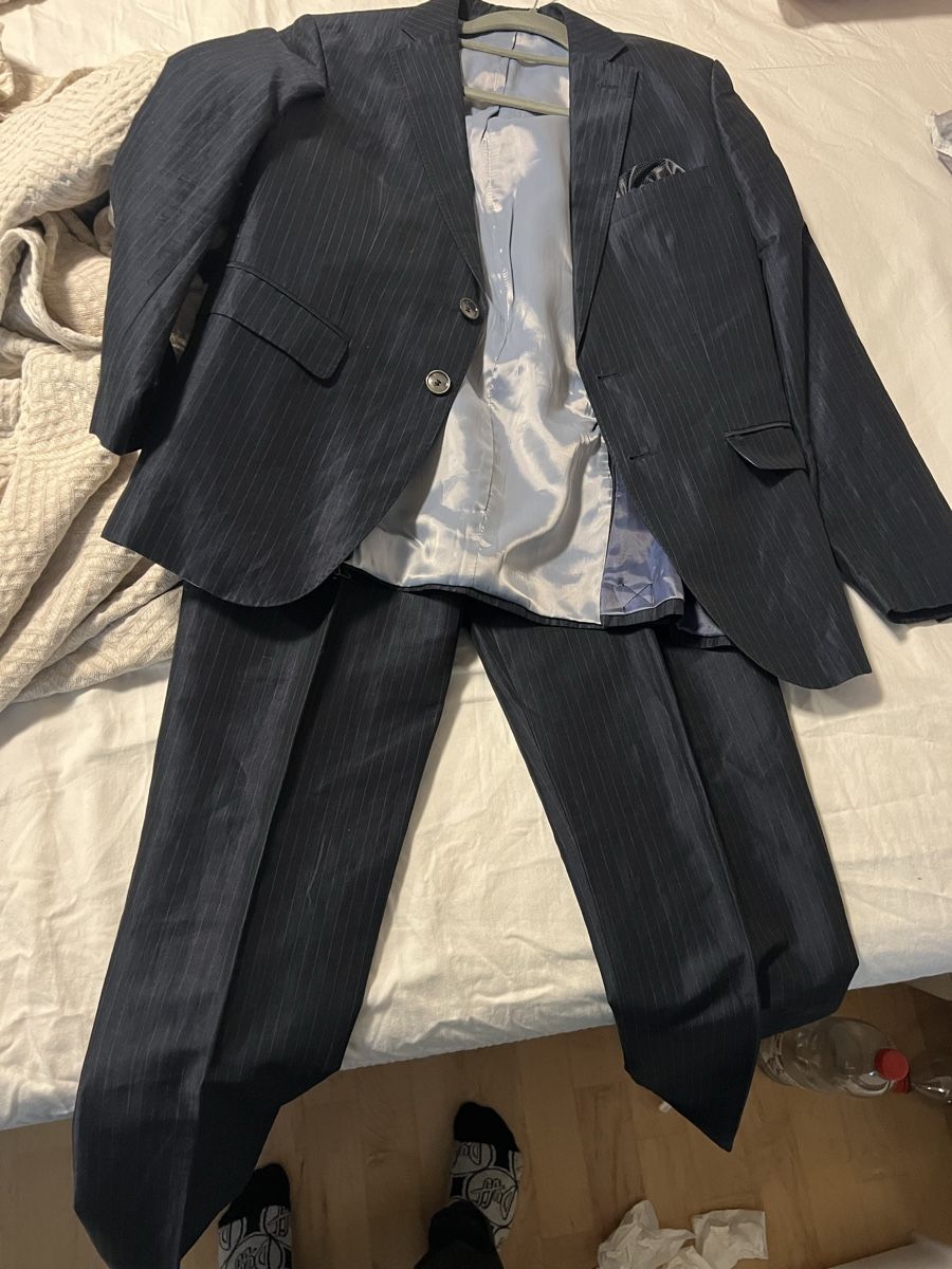 Completi: Anzug gestreift Blau – Usato da Niederglatt ZH venduto da Cordobes83