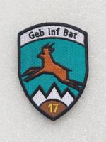 Verbandsabzeichen Geb Inf Bat 17 Kp 2
