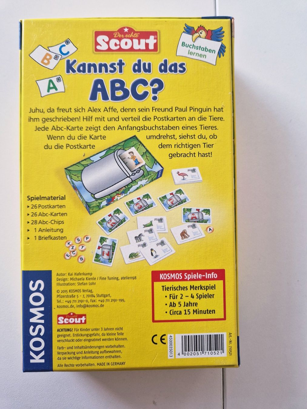 Spiele: Lernspiel kannst du das ABC – Gebraucht aus Stüsslingen von white_angel86 2