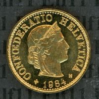 CHF___0.05 1984 stgl * nigelnagelneu! 5 Rappen