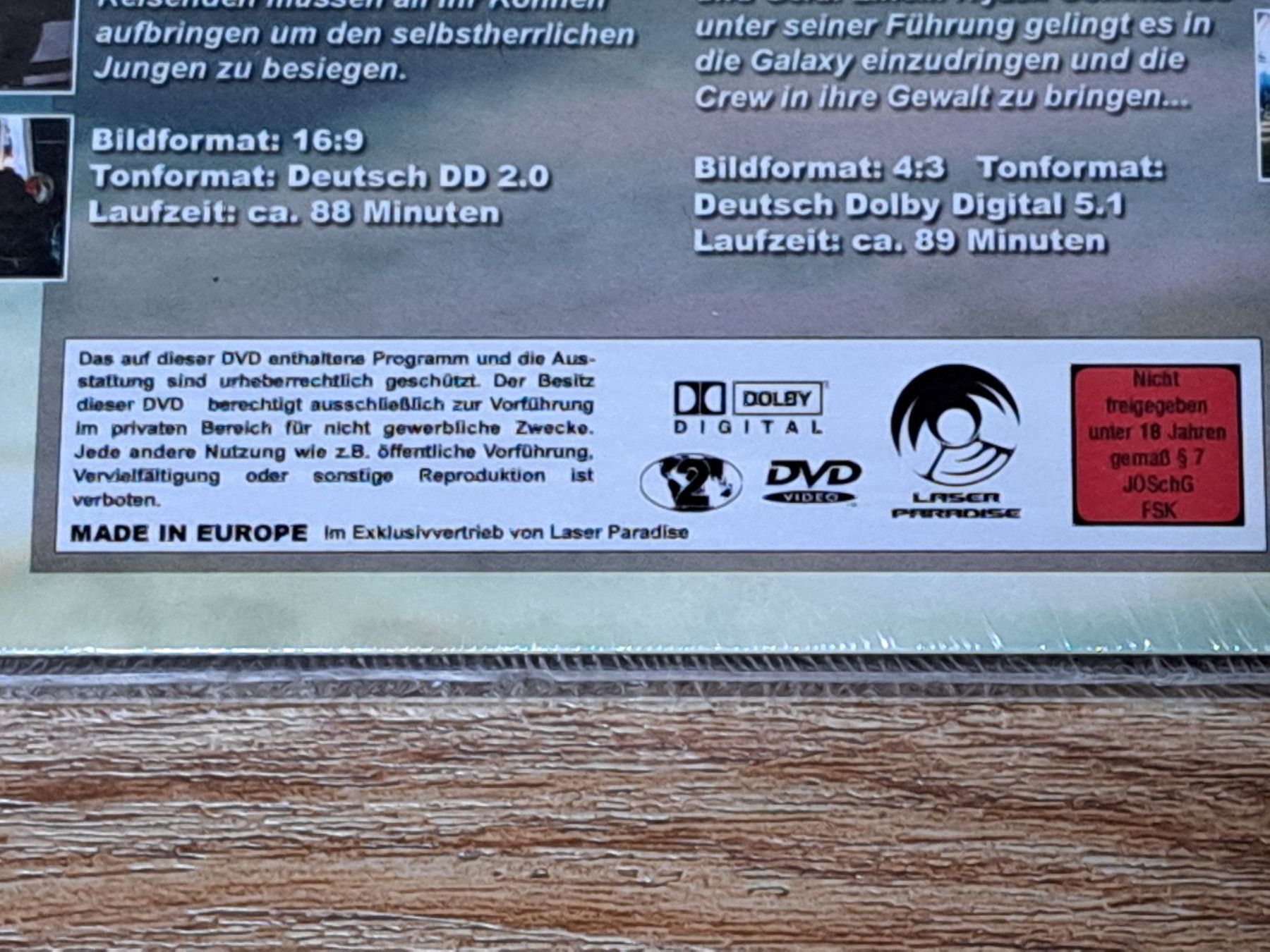 Tutti i DVDs: DVD SCI-FI Edition, Boxset mit 4 Filmen, Science-Fiction – Nuovo e nell'imballaggio originale da Unterseen venduto da Kanica 6