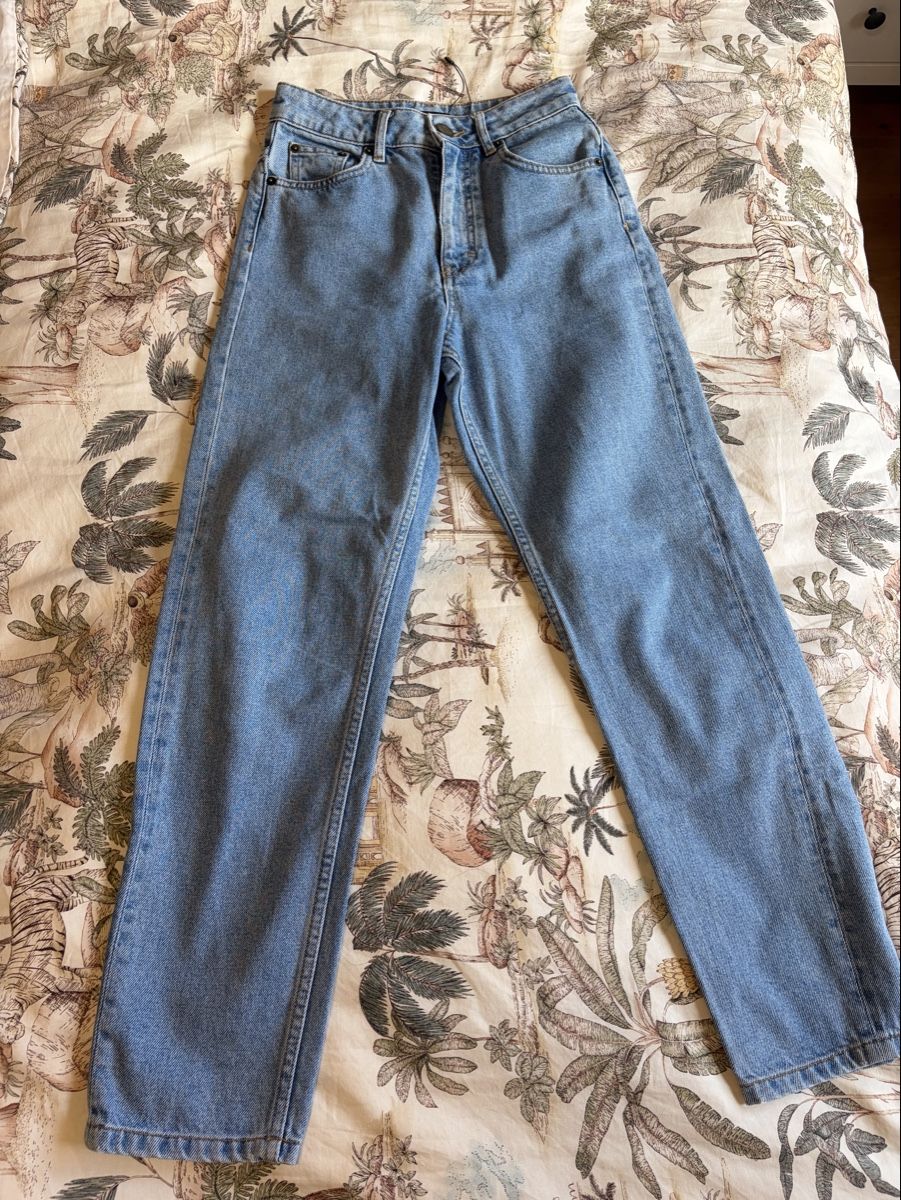 Maje Jeans: Maje Mom Slim Blue Jeans – Usato da St.Josefen venduto da lop_lh8d 3