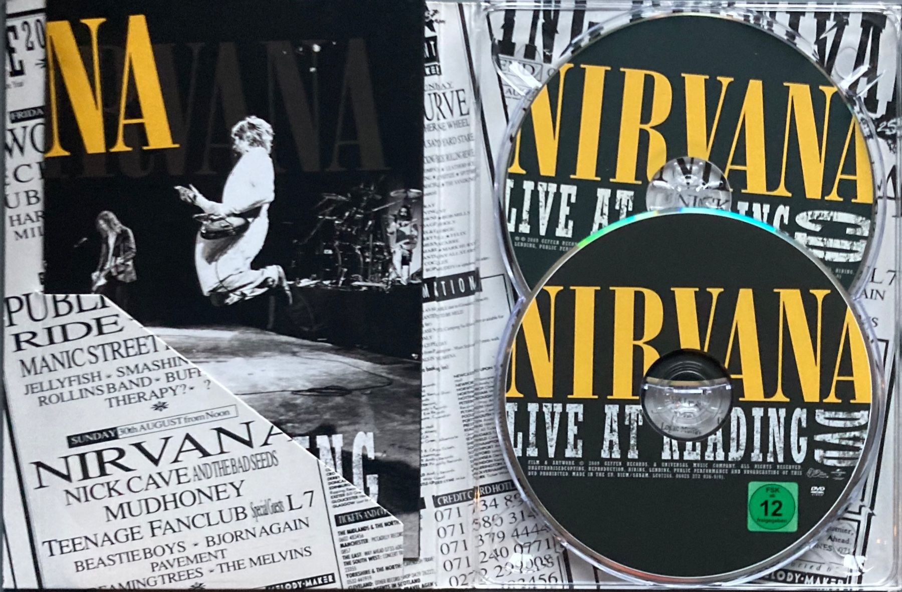 Alle DVDs: NIRVANA - LIVE AT READING – Gebraucht aus Poliez-Pittet von Newtown-Records 3