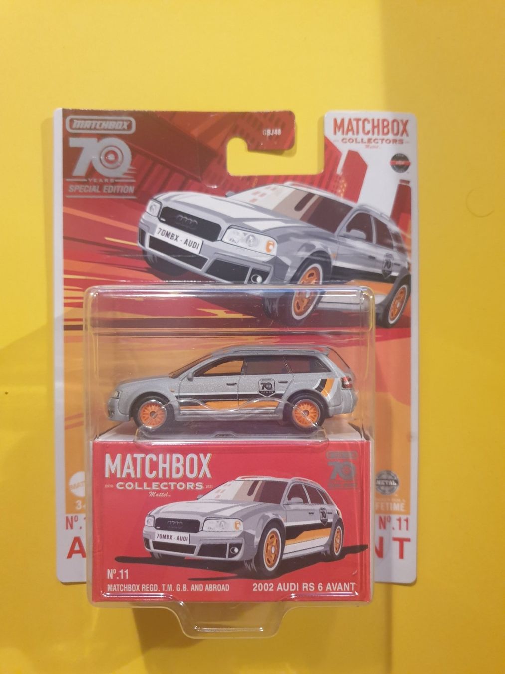 Matchbox Modellini d'auto: Matchbox AUDI RS6 AVANT – Nuovo e nell'imballaggio originale da Oftringen venduto da Rotor 1