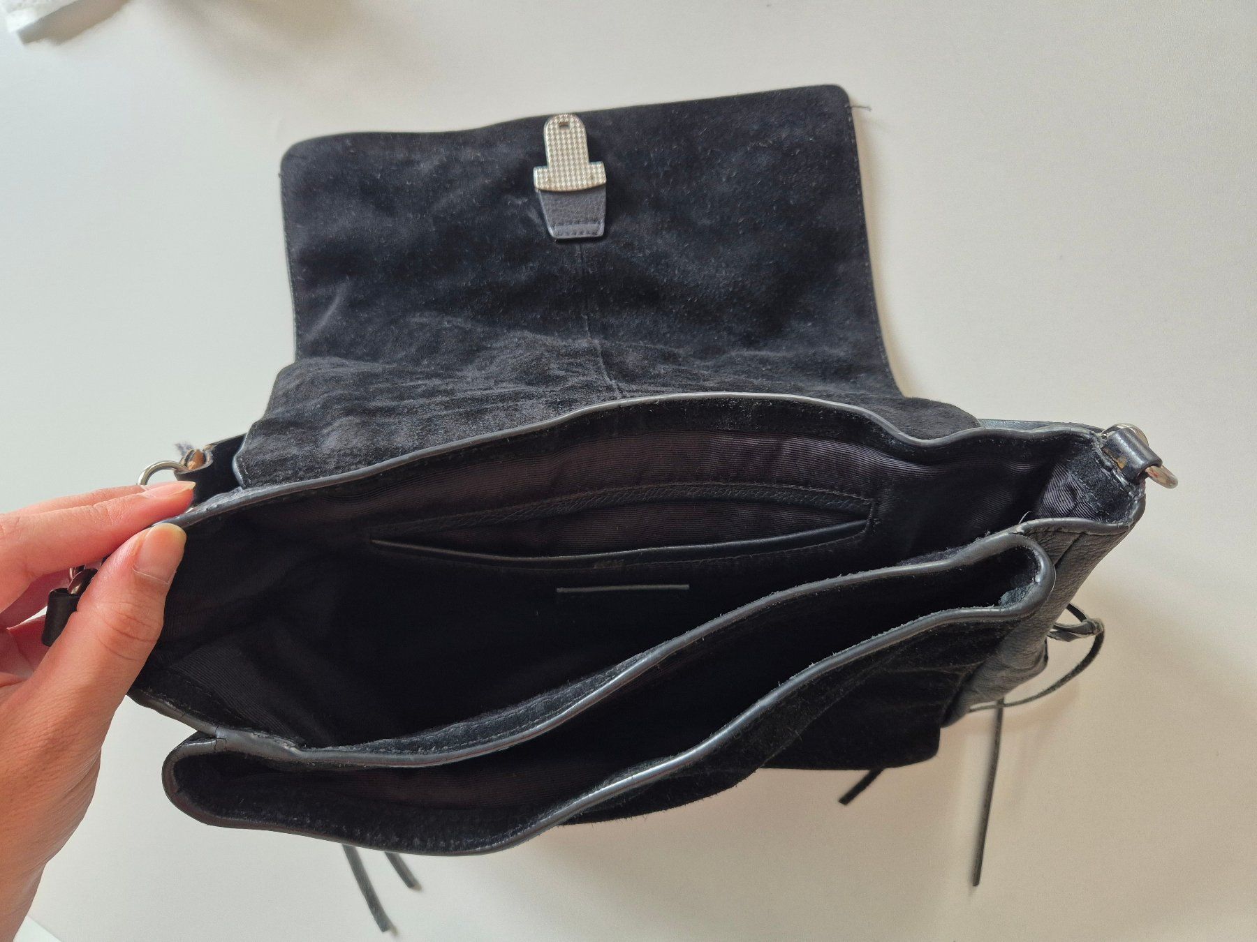 Zara Sacs: Ledertasche, Schwarz – D'occasion à Basel par gel_7ns8 5