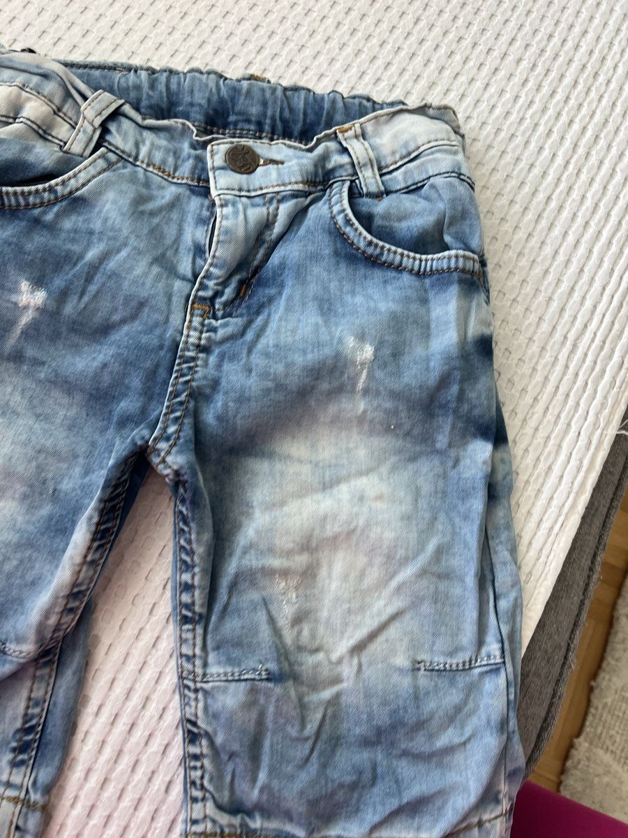 Hosen: JEANS BERMUDAS BLAU GR 116 – Gebraucht aus Basel von theo-g77 1