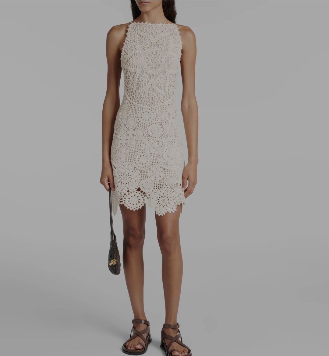 Vestiti: STAUD - Mini Whimsy crochet cotton minidress – Nuovo e nell'imballaggio originale da zug venduto da ver_krq5 1