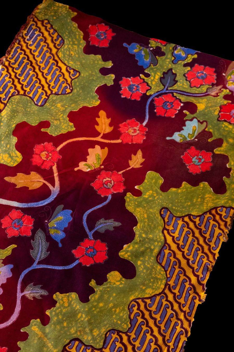Tessuti:  Batik-Tulis-Stoff – Nuovo (secondo la descrizione) da Romanshorn venduto da ras_b6lp 1