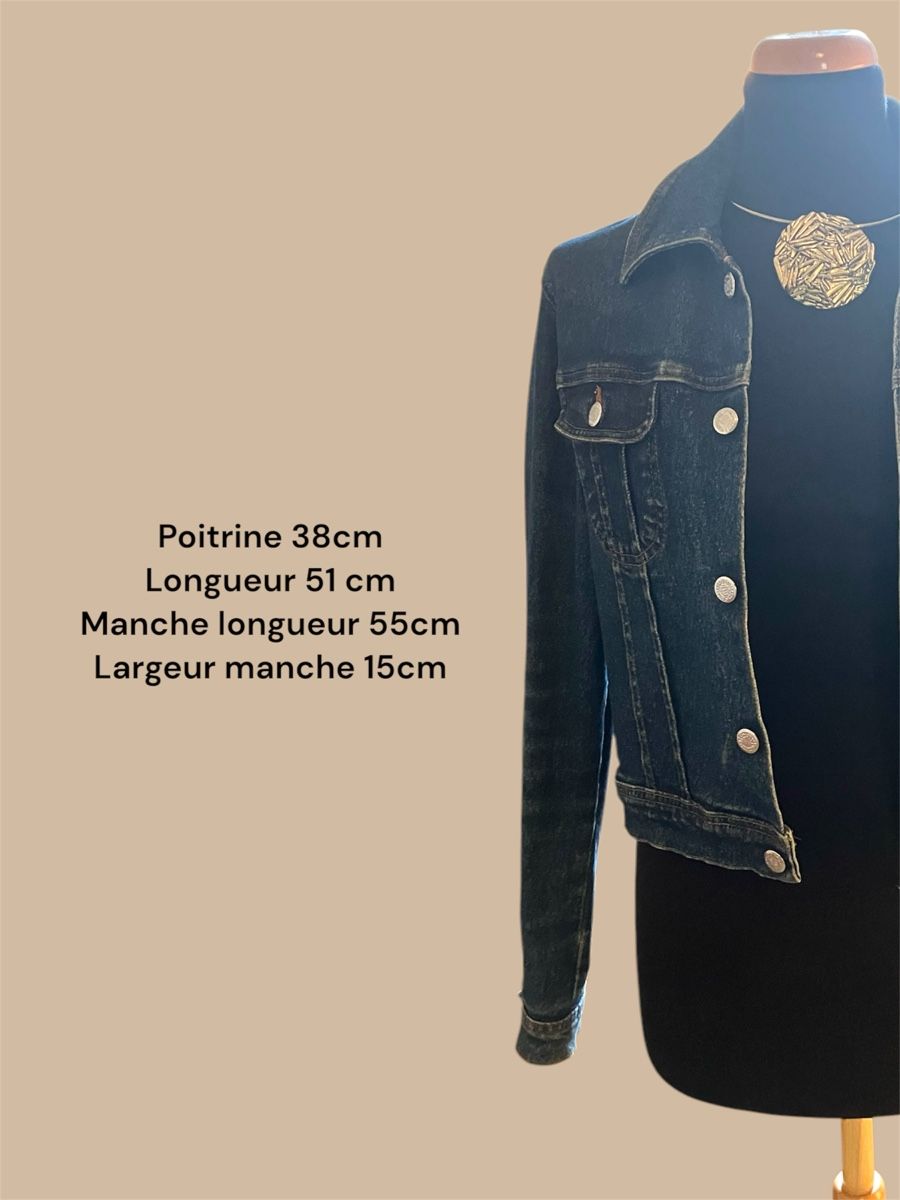 Giacche: Blouson en jeans 1990s – Usato da lausanne venduto da ZeldaZonk58 5