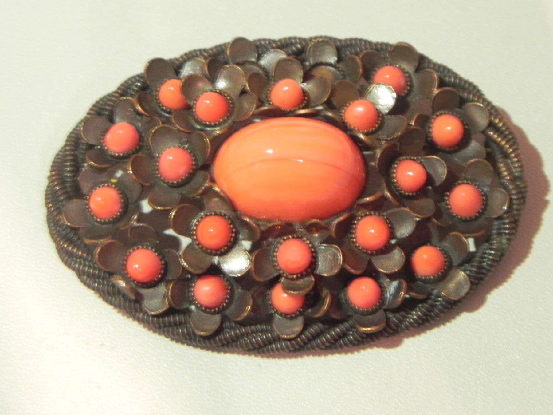 Broschen & Nadeln: Vintage Brosche (mit Korallen?) – Gebraucht aus Minusio von Lory64 6