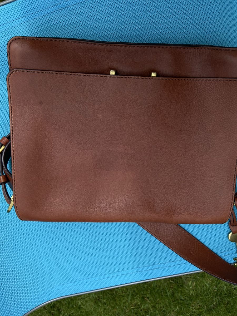 Fossil Taschen für Damen: Fossil Ledertasche, braun, guter Zustand. – Gebraucht aus Bern von Bern4you 8