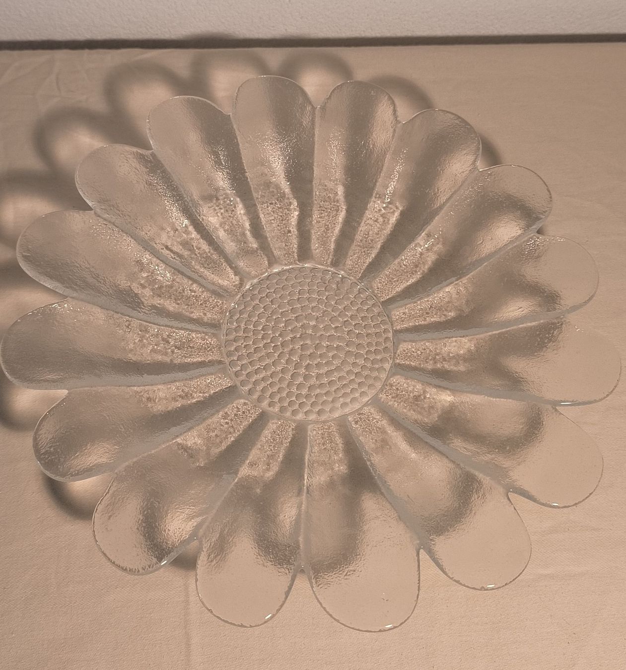 Bicchieri: Glas Schale Blume 33cm  – Usato da Zürich venduto da cashcash