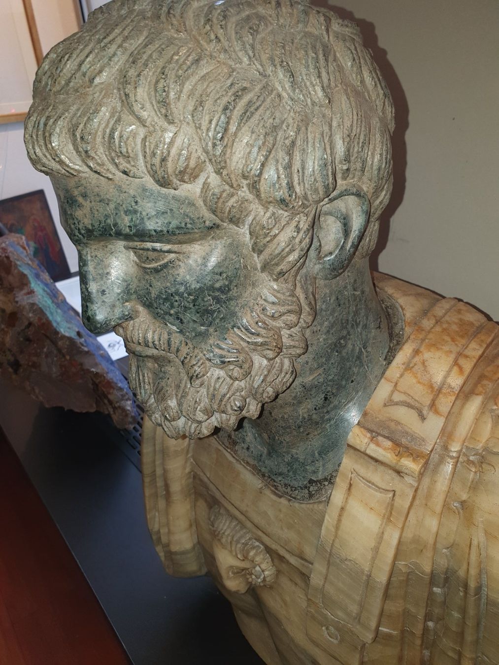 Sculture & Statue: Marmorbūste eines römischen Kaisers - Absolute Rarität! – Usato da Fidaz venduto da Montifino 4