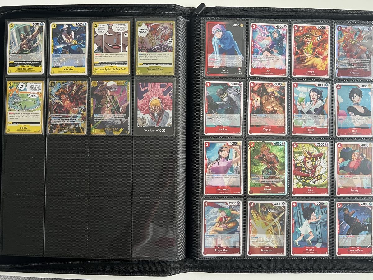 Bandai Carte collezionabili: One Piece TCG Complete Set OP01-OP12 – Nuovo (secondo la descrizione) da Basel venduto da LUCcC 9