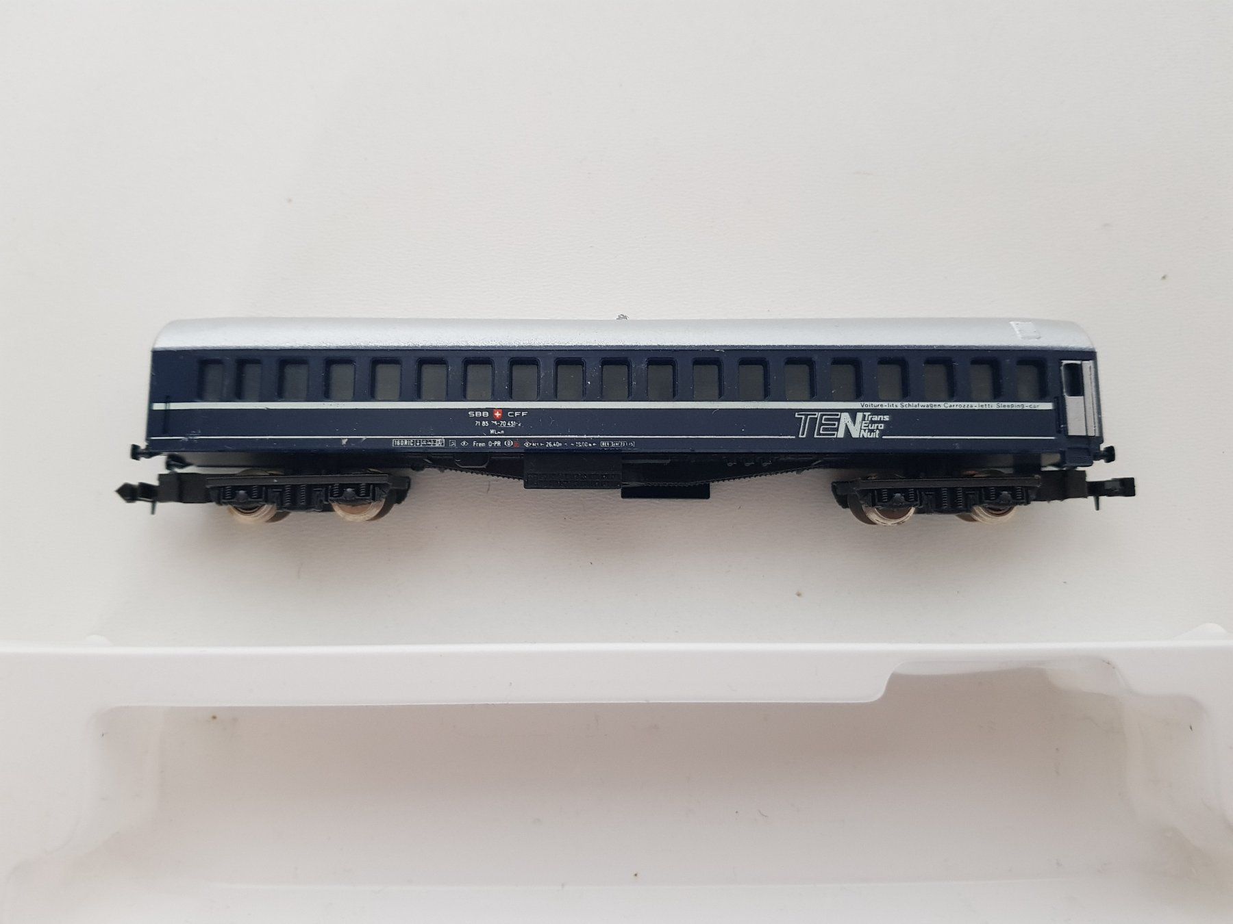 Lima Modelleisenbahnen: Lima N Scale SBB CFF "TEN" Personenwagen - Modellbahn – Gebraucht aus Bassersdorf von retrolab 4