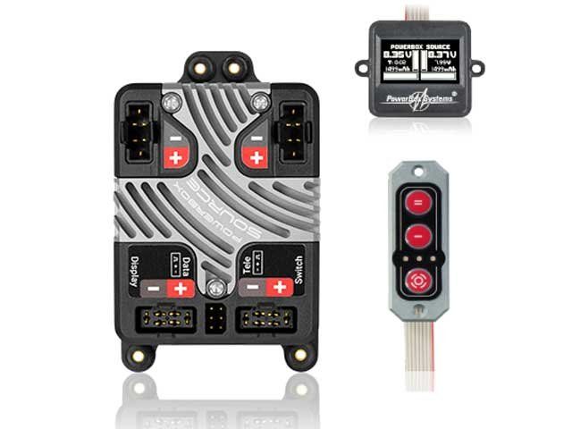 Powerbox Systems Fernsteuerungen: PowerBox Source, speziell für ATOM/CORE Piloten OLED-Display – Neu und originalverpackt aus Balsthal von Jetline 1