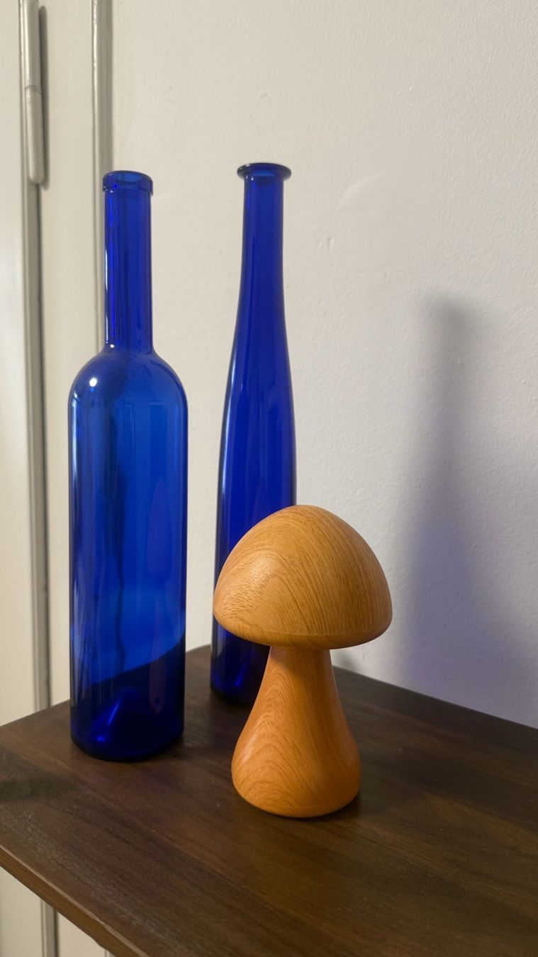 Lampen: Geschnitzte Pilzlampe aus Holz – Neu (gemäss Beschreibung) aus Zürich von dus_gln9 1