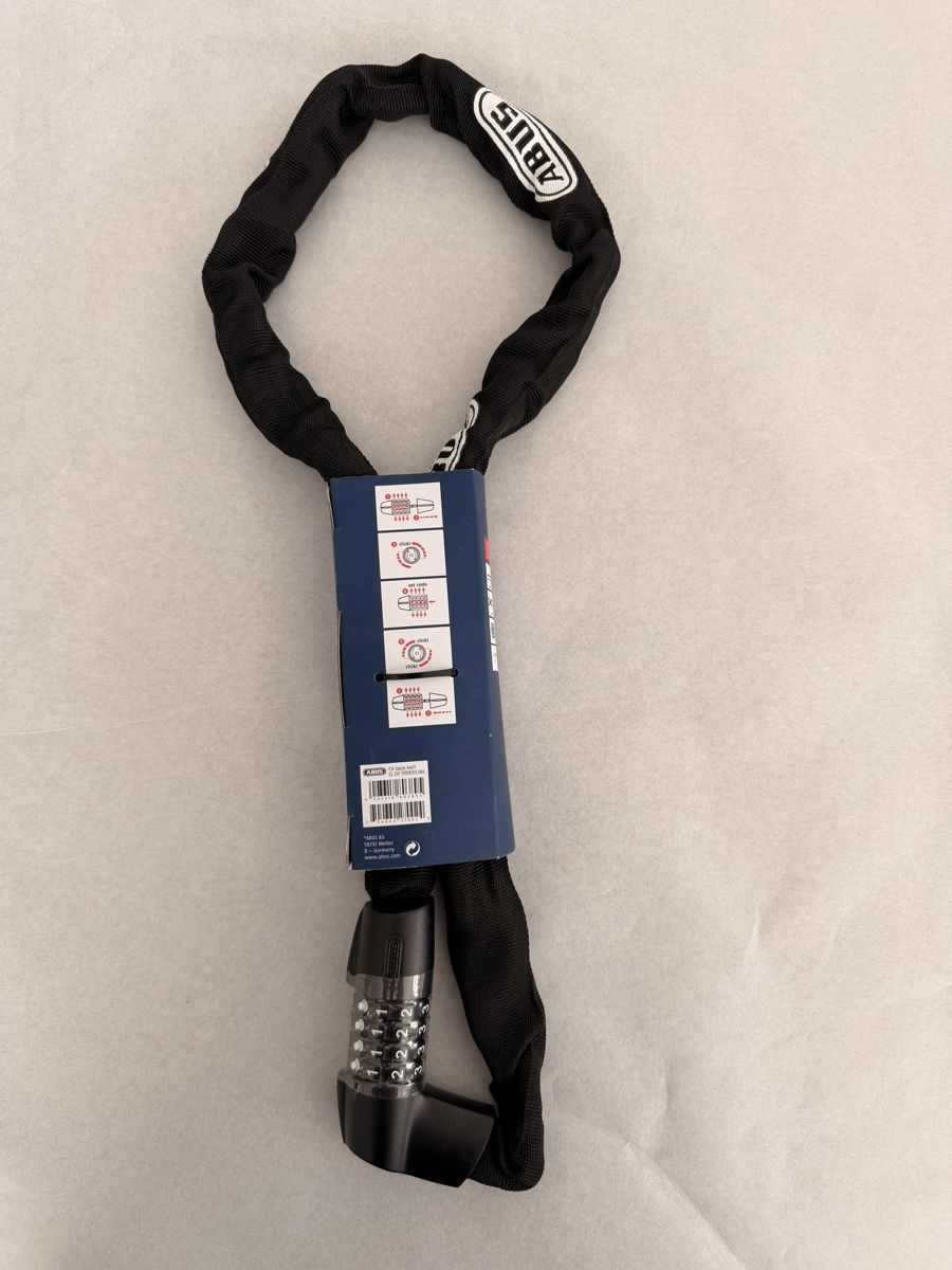 Abus Lucchetti: Neues Abus Kettenschloss 4411 110cm mit Zahlencode – Nuovo e nell'imballaggio originale da Schaffhausen venduto da Resell_SH 1