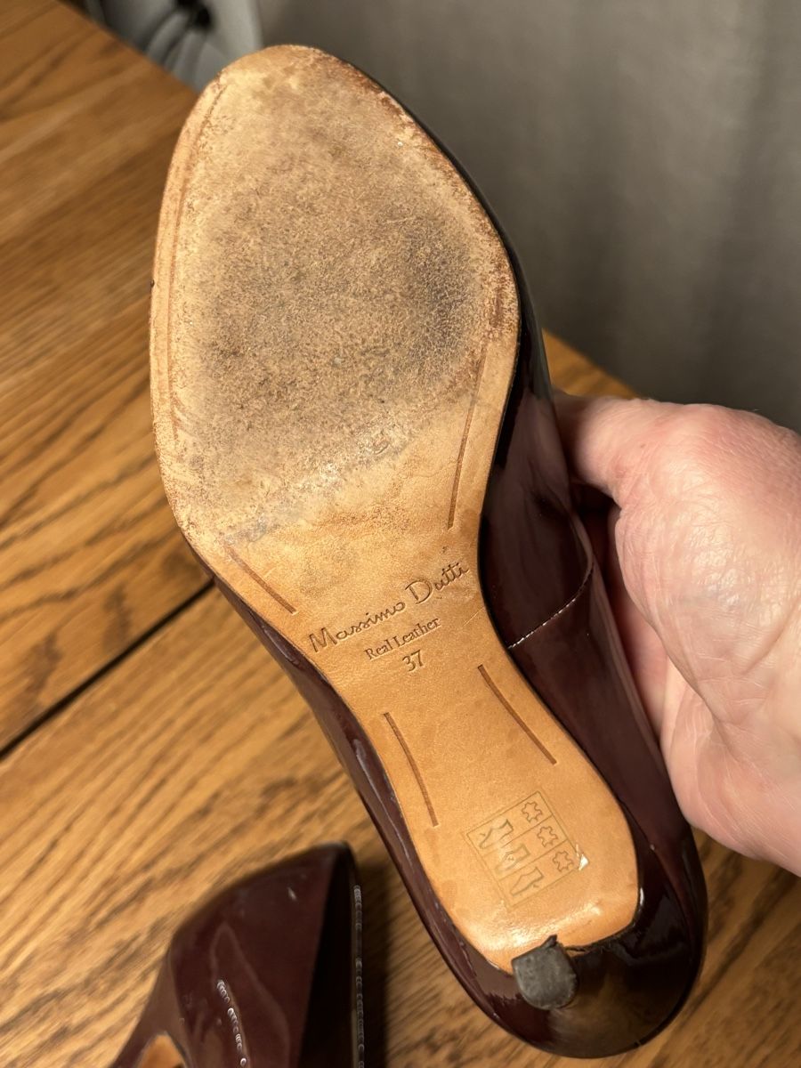 Massimo Dutti Damenschuhe: Massimo Dutti Echtleder Pumps, Gr. 37, Herbst-Look ✨ – Gebraucht aus Esslingen von Sereno3 4