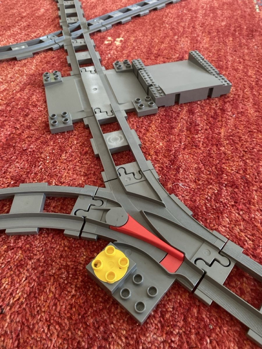 Lego Jouets: Lego Duplo Eisenbahnschienen – D'occasion à Zumikon par Teuchter 1