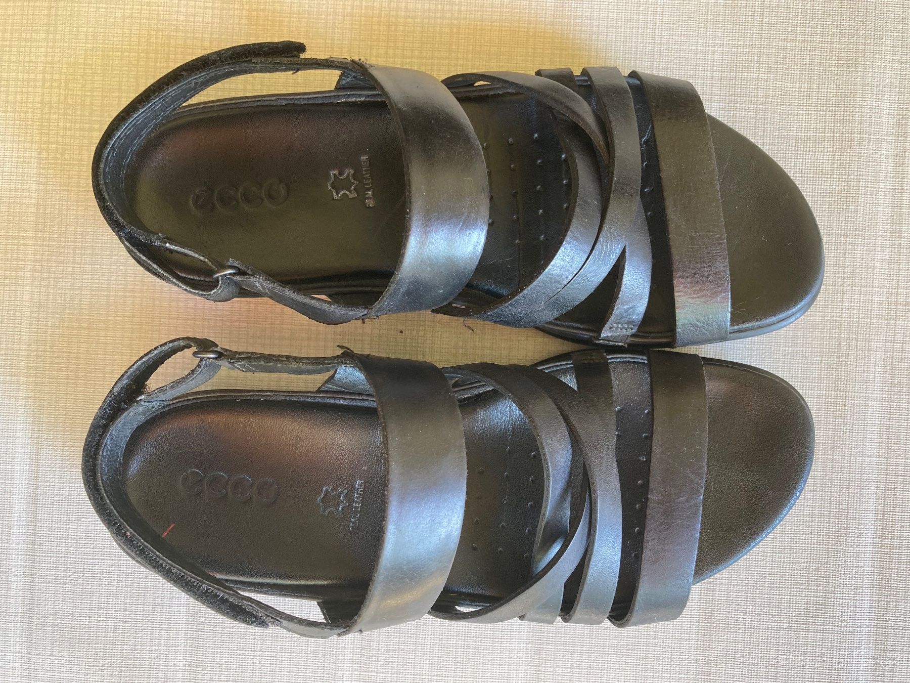 Ecco Damenschuhe: ECCO Sandalen Gr.39 – Gebraucht aus St. Antoni von Alikis