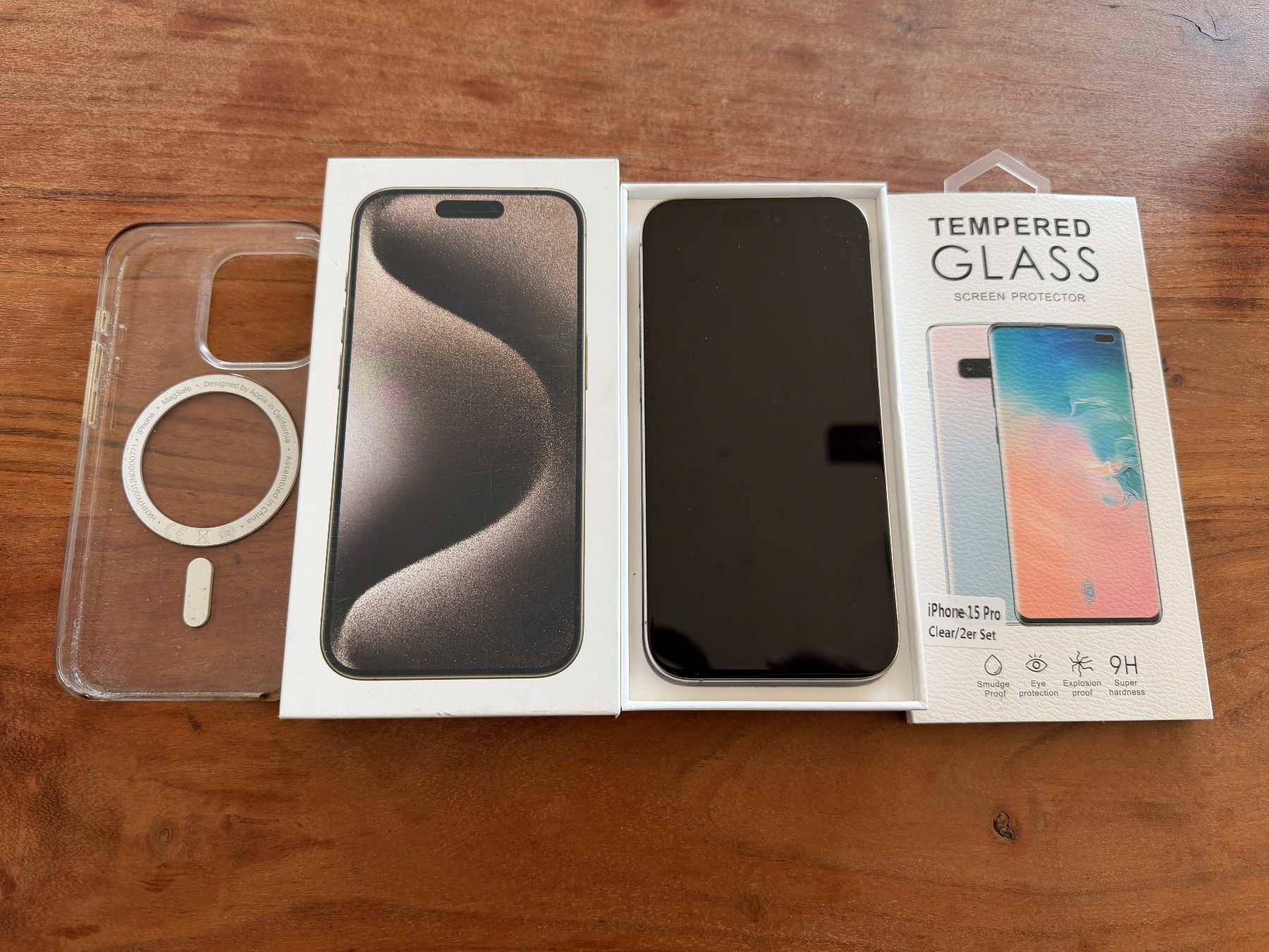 Apple Telefoni cellulari / Smartphones: Apple iPhone 15 Pro 128GB Natural Titanium ab 1.- – Usato da Aadorf venduto da siggiesmallzz