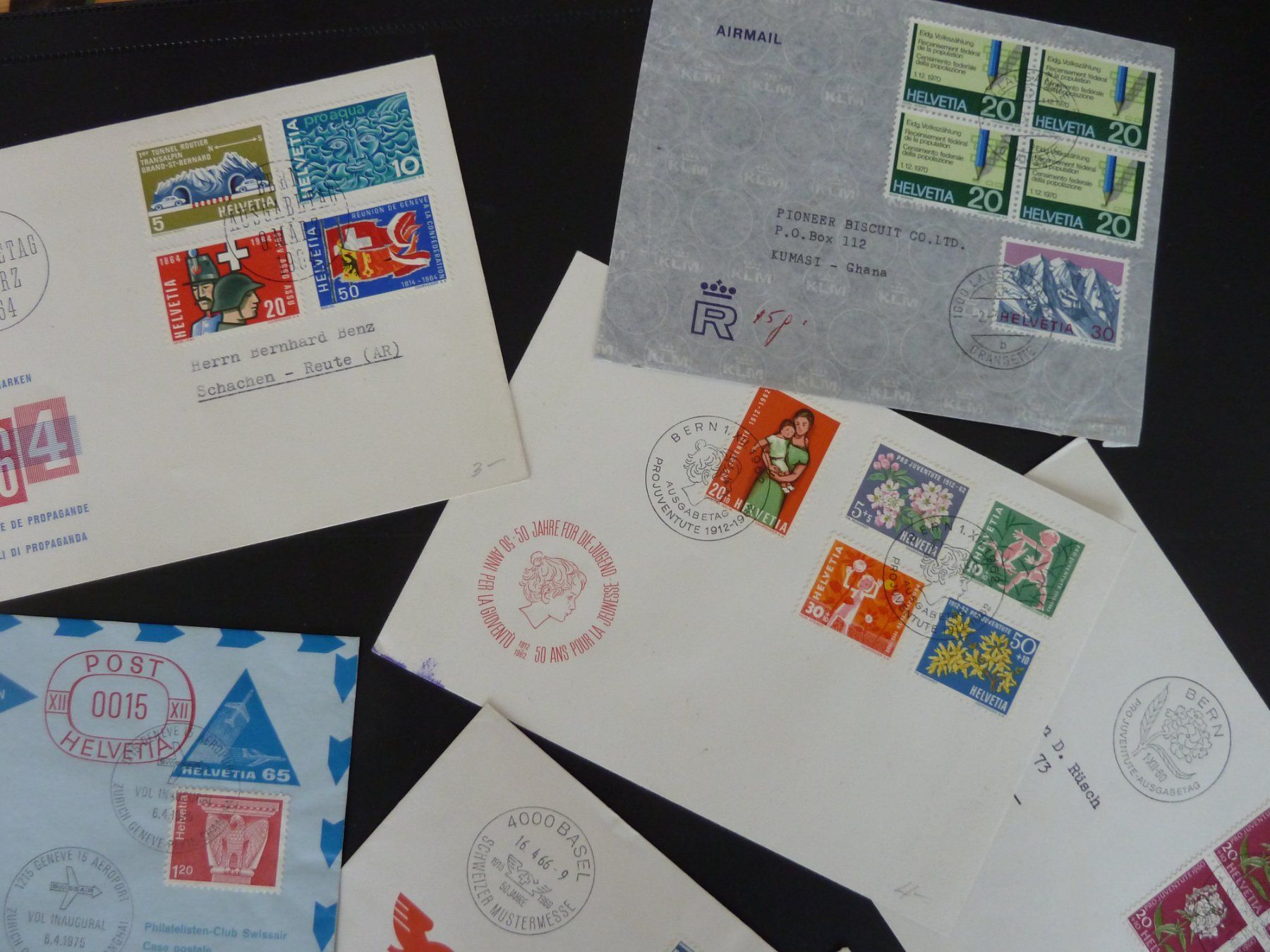 Tutti i francobolli: Lot lettres CH (3909) – Usato da Onex venduto da BANGON80 2