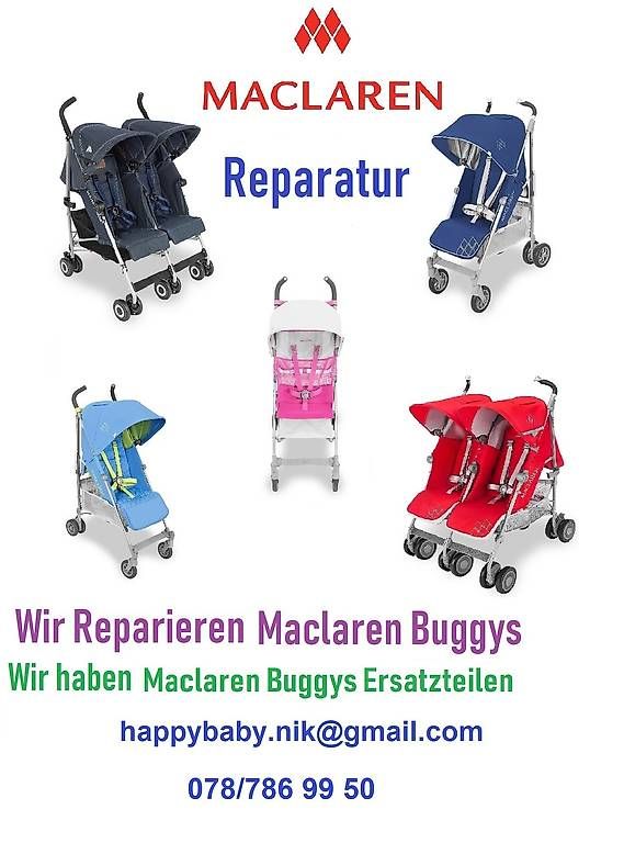 Kinderwagen: Maclaren Techno XT Dach (Sonnendach) – Gebraucht aus Winterthur von Happy-Baby 4
