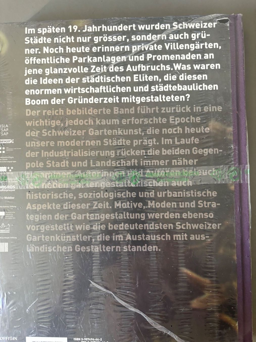 Libri: Stadtlandschaften Schweizer Gartenkunst – Nuovo e nell'imballaggio originale da Winterthur venduto da Fisch0225 1