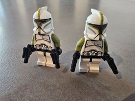 Lego Star Wars 2x Clone Trooper Sergeant (Phase 1) sw0438