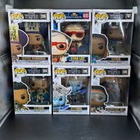 Funko Pop Marvel Black Panther 6Stk Sammlung