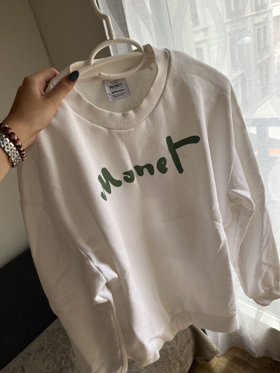 Bershka Maglioni & Felpe: Sweatshirt blanc  – Nuovo (secondo la descrizione) da Genève venduto da soraia.simao